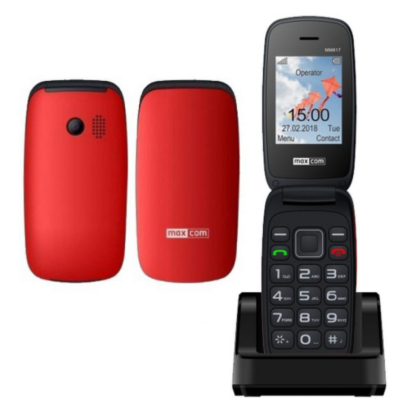 Telemovel Maxcom MM817 Vermelho