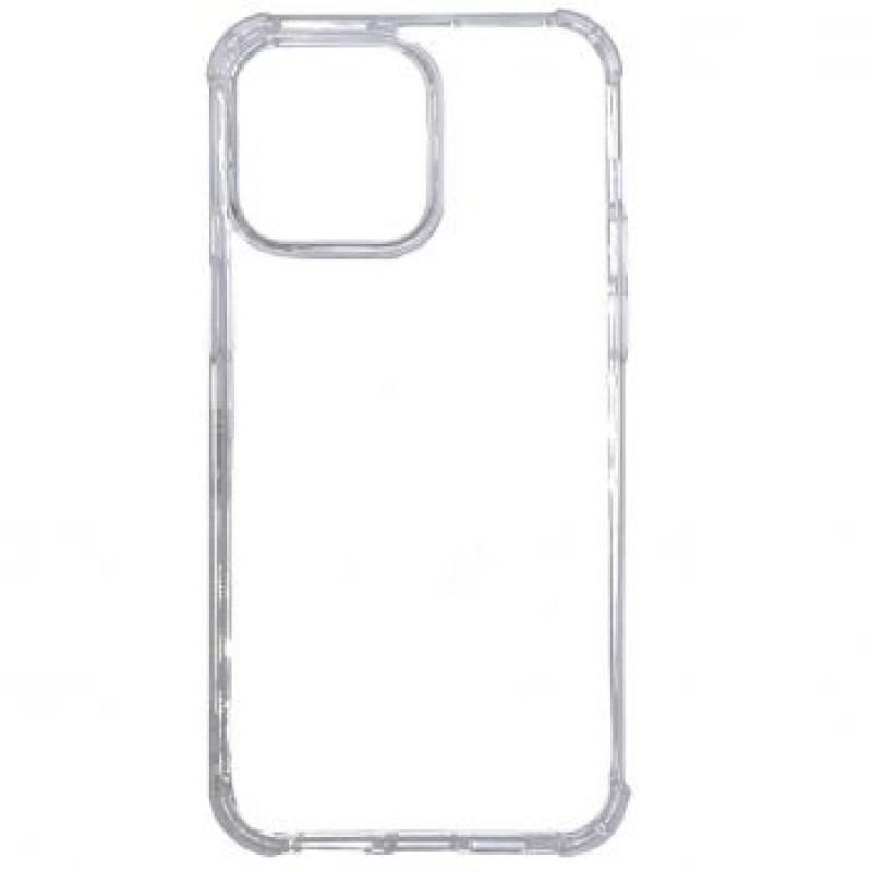 iPhone 14 6.1 Evelatus Military Shockproof Silicone Case TPU Transparente