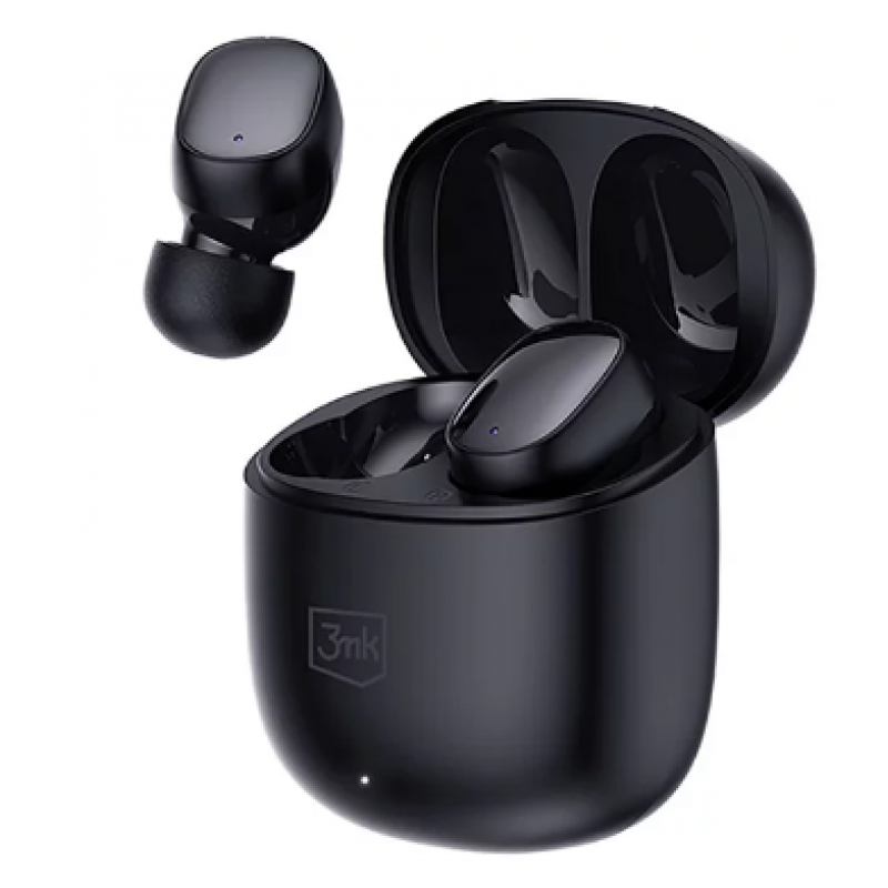 Auriculares Bluetooth 3MK Flowbuds Preto