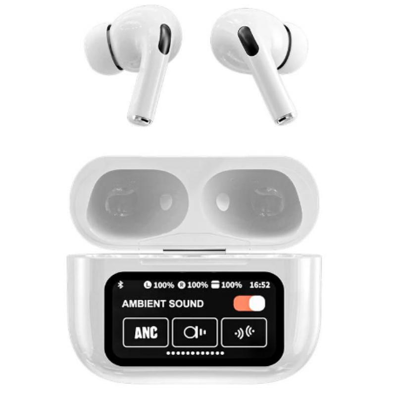 Auriculares ANC/ENC Airpod c/ LCD Tactil