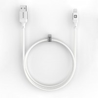 Evelatus USB A to Lightning Cabo 1.2M ( MFI11CL ) Aluminio Branco