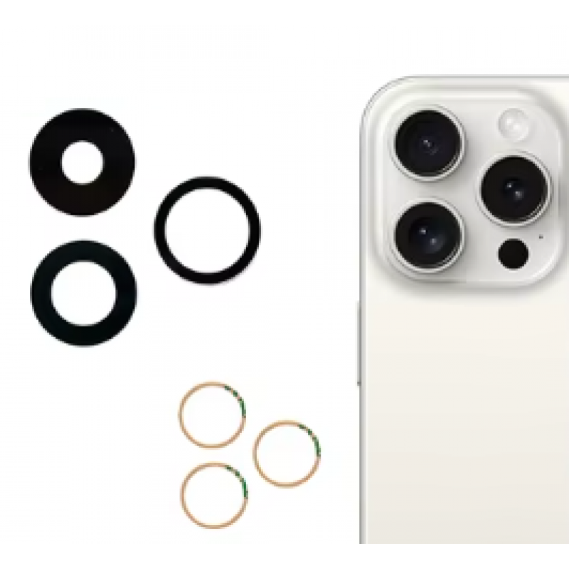 iPhone 15 Pro Max Vidro Cameras