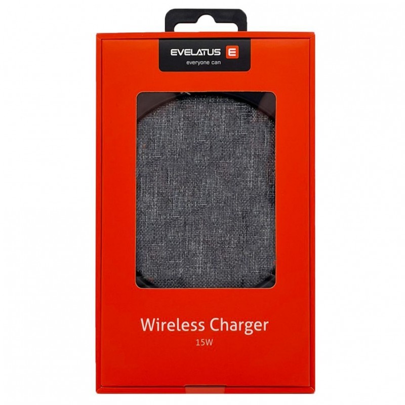 Carregador Wireless Evelatus EWD04 Fabric